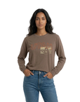 Espresso Long Sleeve Utah Shirt - Brown