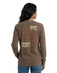 Espresso Long Sleeve Utah Shirt - Brown