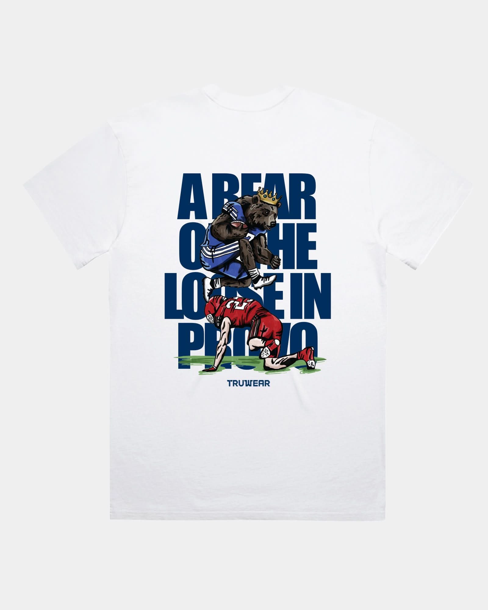 LE BYU Air Bear T-Shirt White