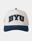 BYU Fade Hat Cougars Navy Corduroy Brim