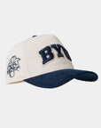 BYU Fade Hat Cougars Navy Corduroy Brim