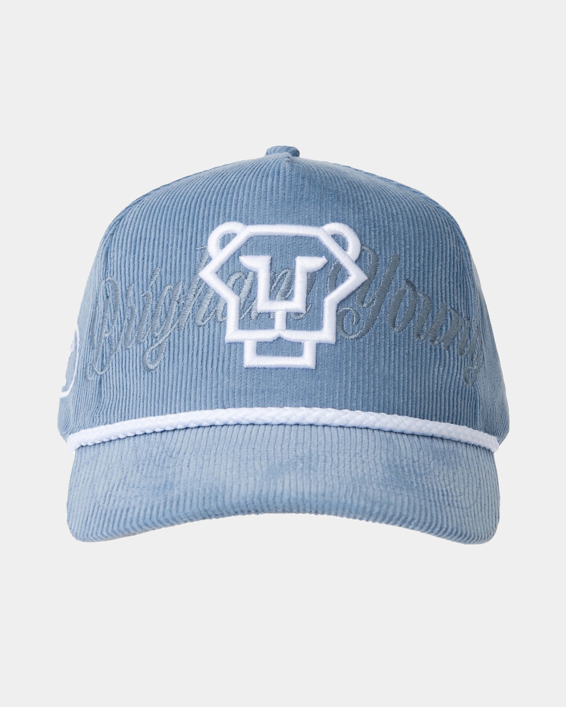 BYU Fade Rope Hat Royal Blue Cordoroy Cougar Face