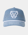 BYU Fade Rope Hat Royal Blue Cordoroy Cougar Face