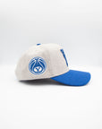 BYU Light Grey & Royal Brim Wool Fade Hat