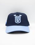 BYU Navy & Light Blue Brim Fade Hat