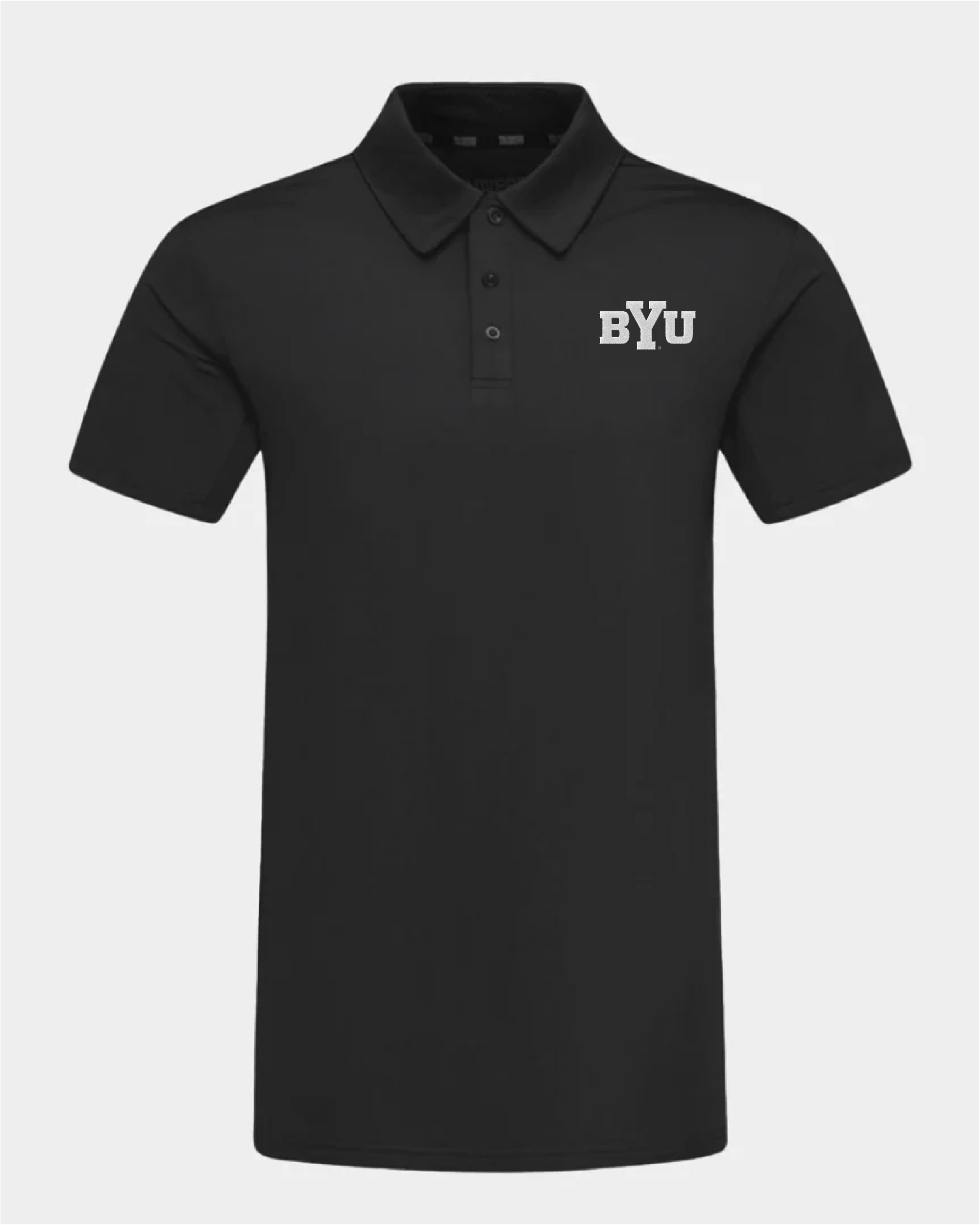 BYU Crest 2.0 Black Polo