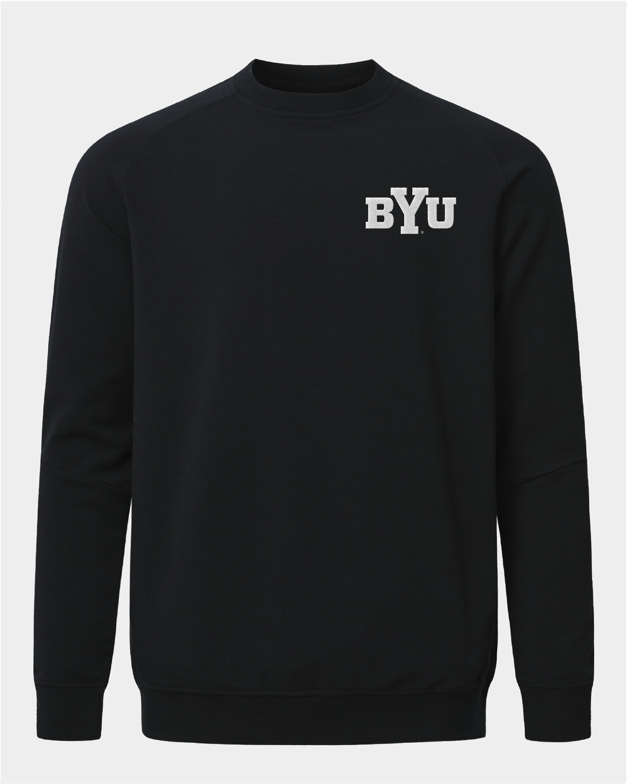 BYU Meridian Black Crewneck