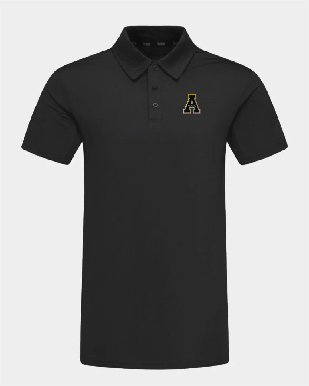 App State Crest 2.0 Black Polo