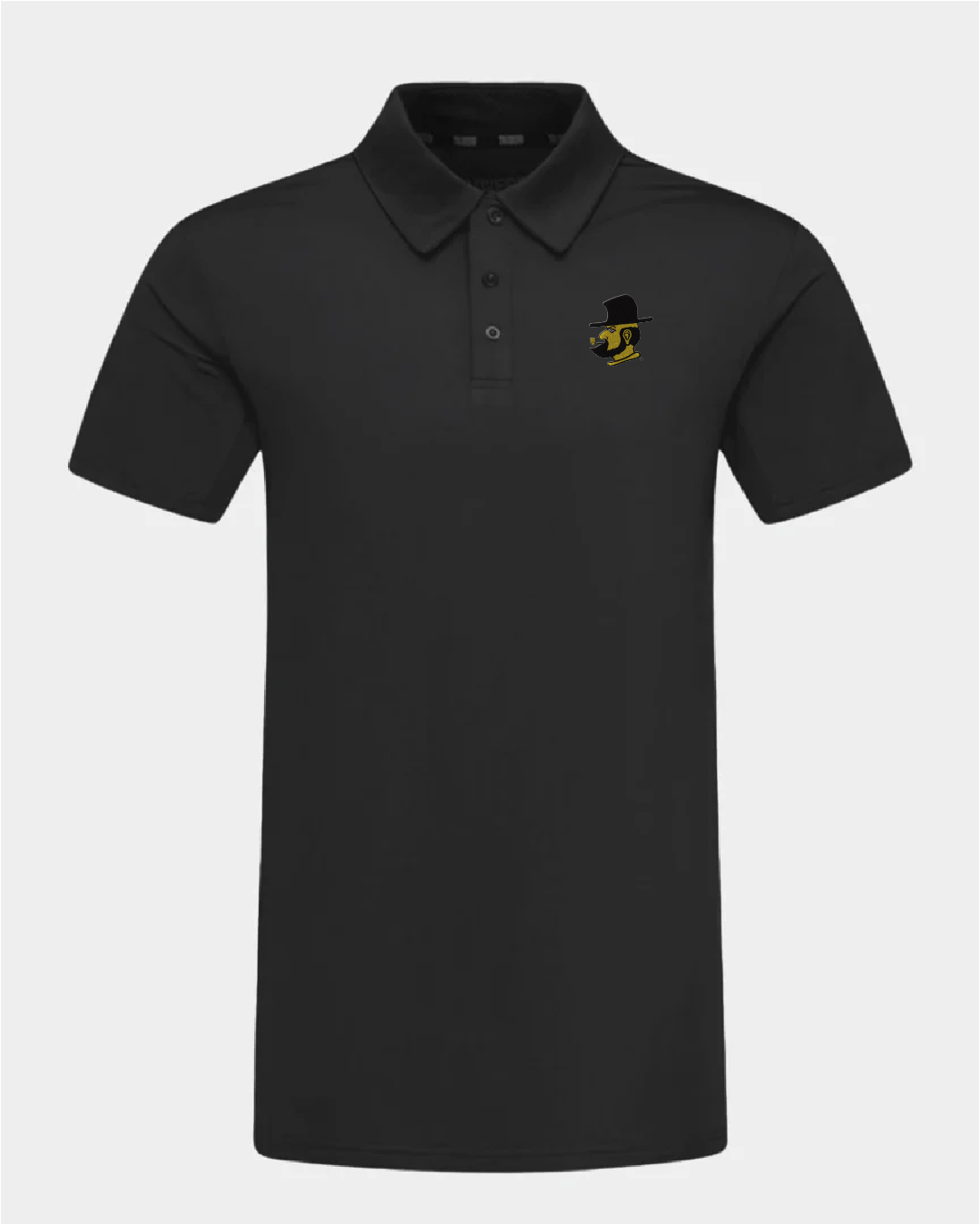 App State Crest 2.0 Black Polo