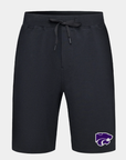 Kansas State Peak Sweat Black Shorts 2