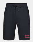 University of Houston Peak Sweat Black Shorts