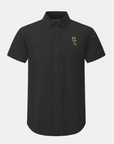 James Madison Phenom Classic Black Short Sleeve Dress Shirt