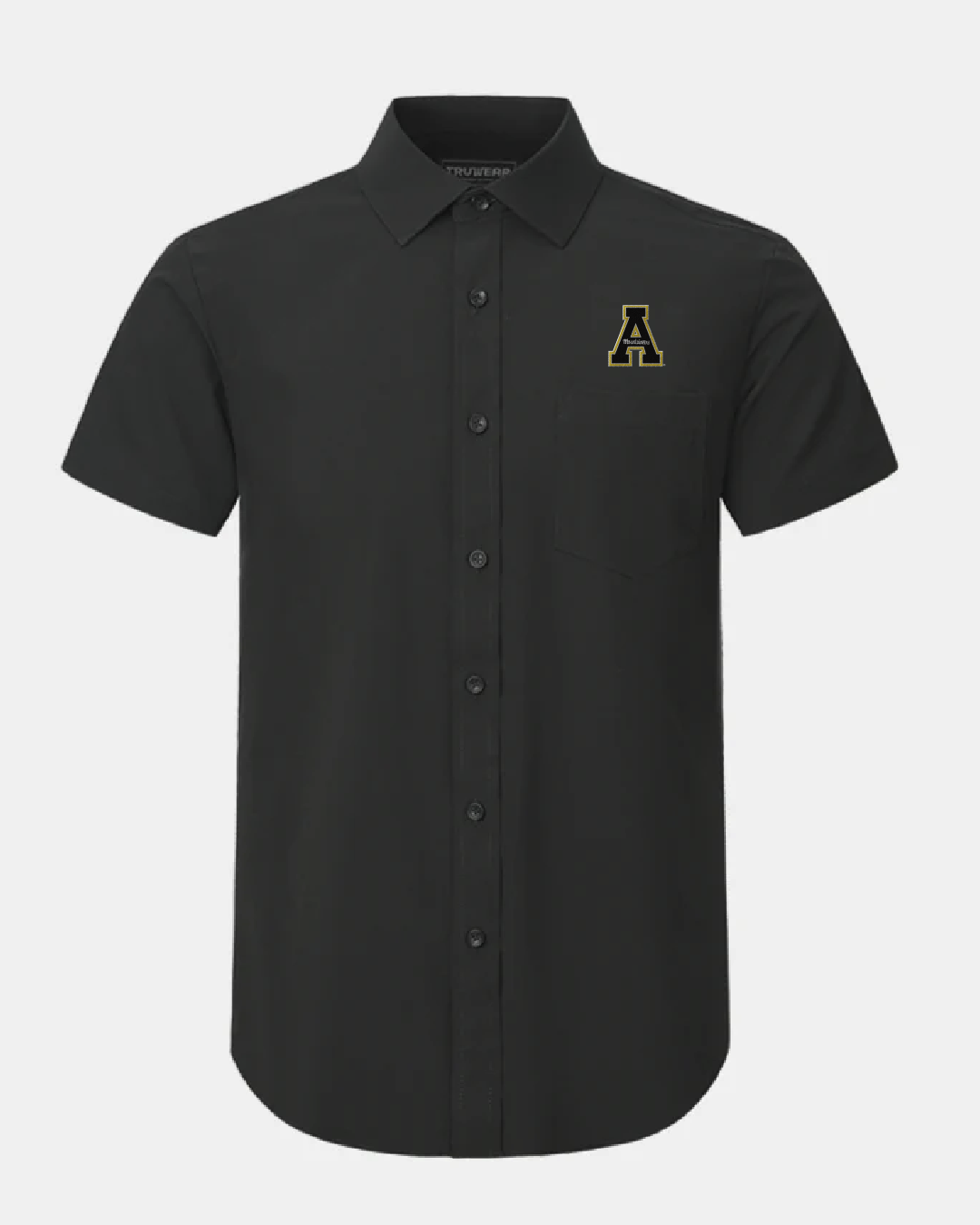 App State Phenom Classic Black Short Sleeve Dress Shirt