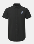 Drake Phenom Classic Black Short Sleeve Dress Shirt