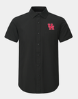 University of Houston Phenom Classic Black Short Sleeve Dress Shirt