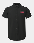 University of Houston Phenom Classic Black Short Sleeve Dress Shirt