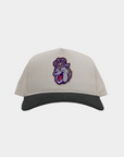 James Madison Cream Black Cord Brim Fade Hat