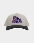 James Madison Cream Black Cord Brim Fade Hat