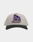 James Madison Cream Black Cord Brim Fade Hat