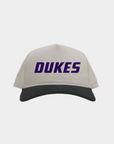 James Madison Cream Black Cord Brim Fade Hat