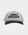 James Madison Cream Black Cord Brim Fade Hat