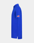 Crest 2.0 Polo Royal Blue 4th of July USA Flag
