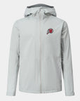 UofU Voyage Rain Jacket Light Grey