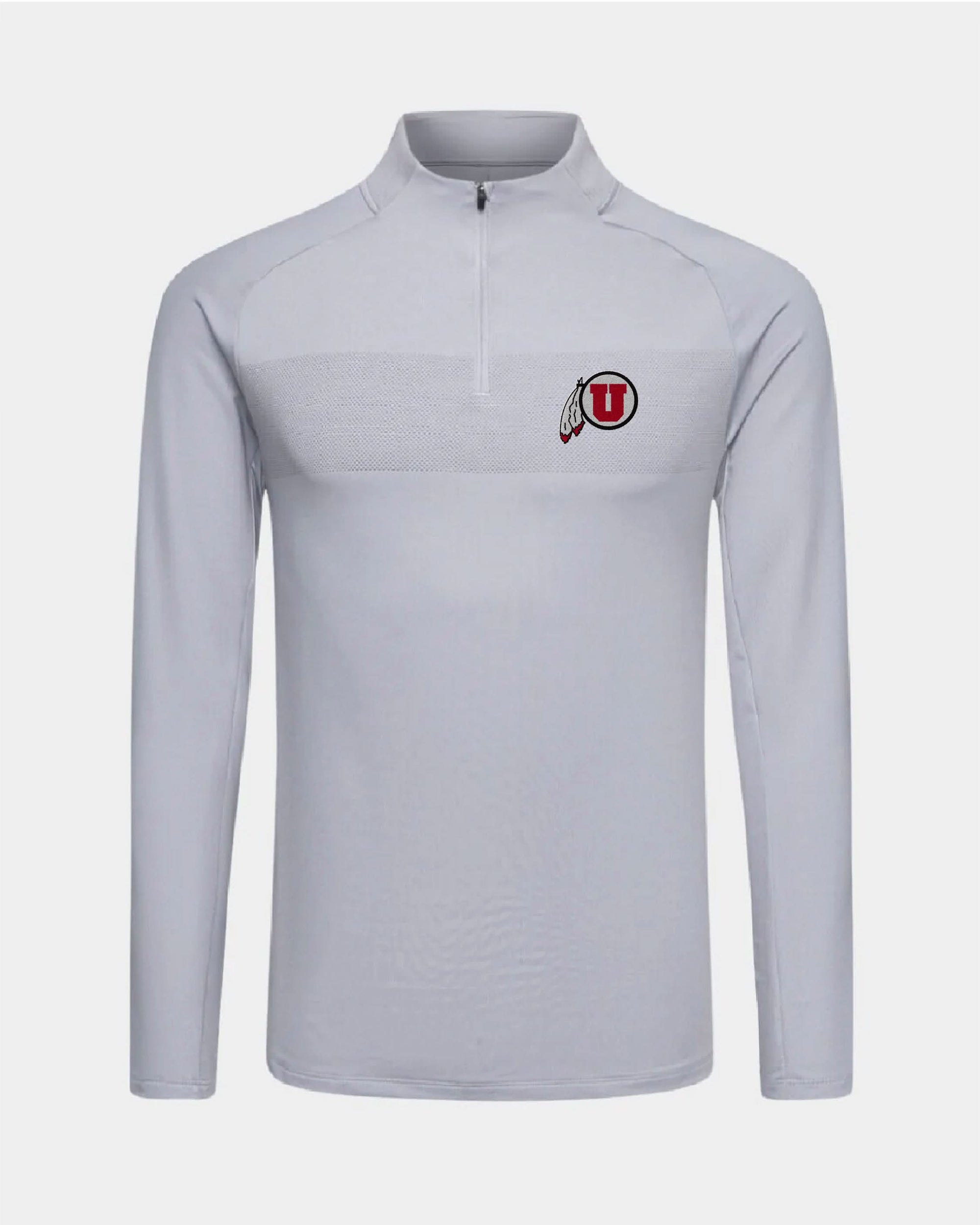 UofU Apex 2.0 Grey Pullover