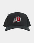 UofU Black Fade Hat