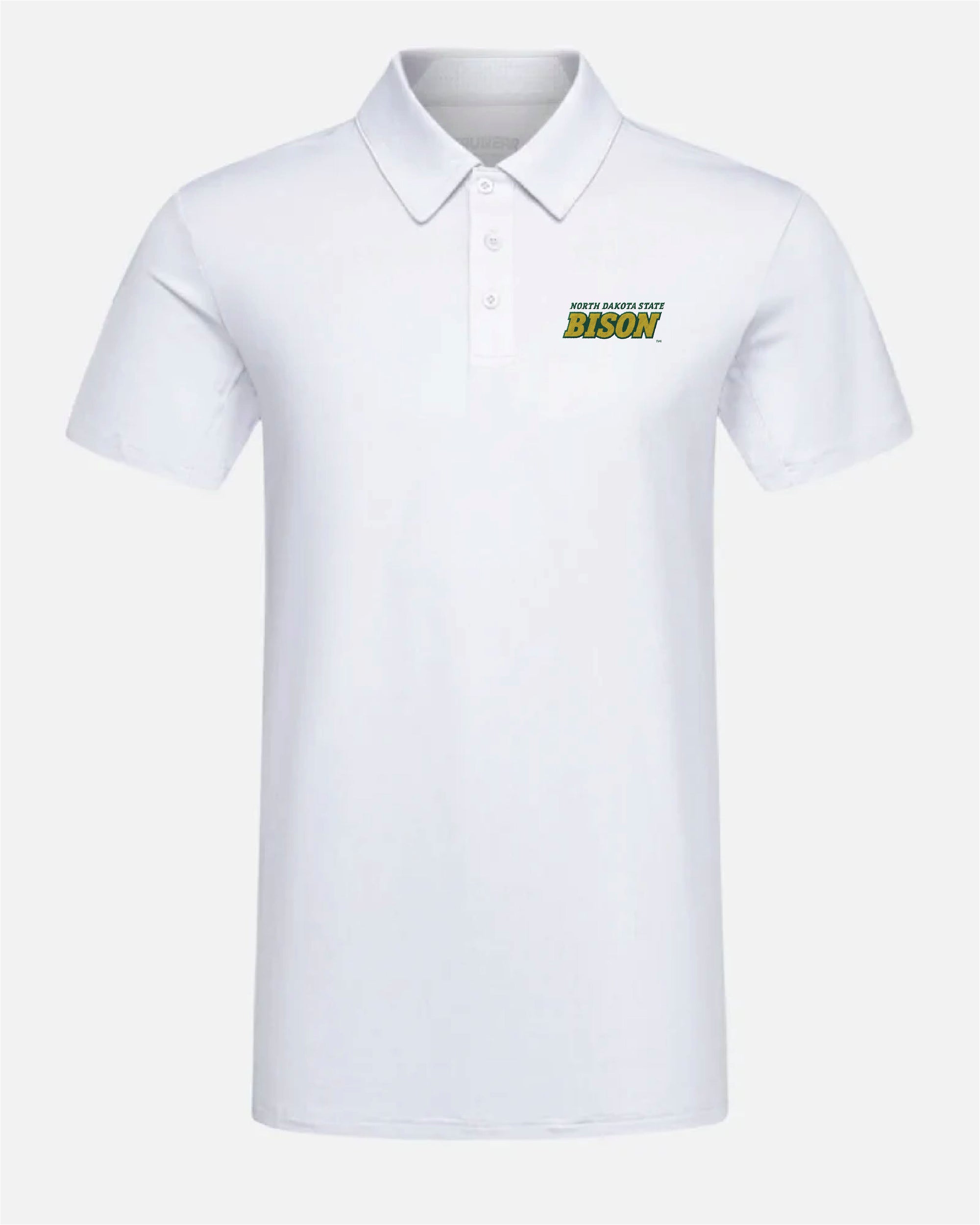 North Dakota State Crest 2.0 Light Grey Polo