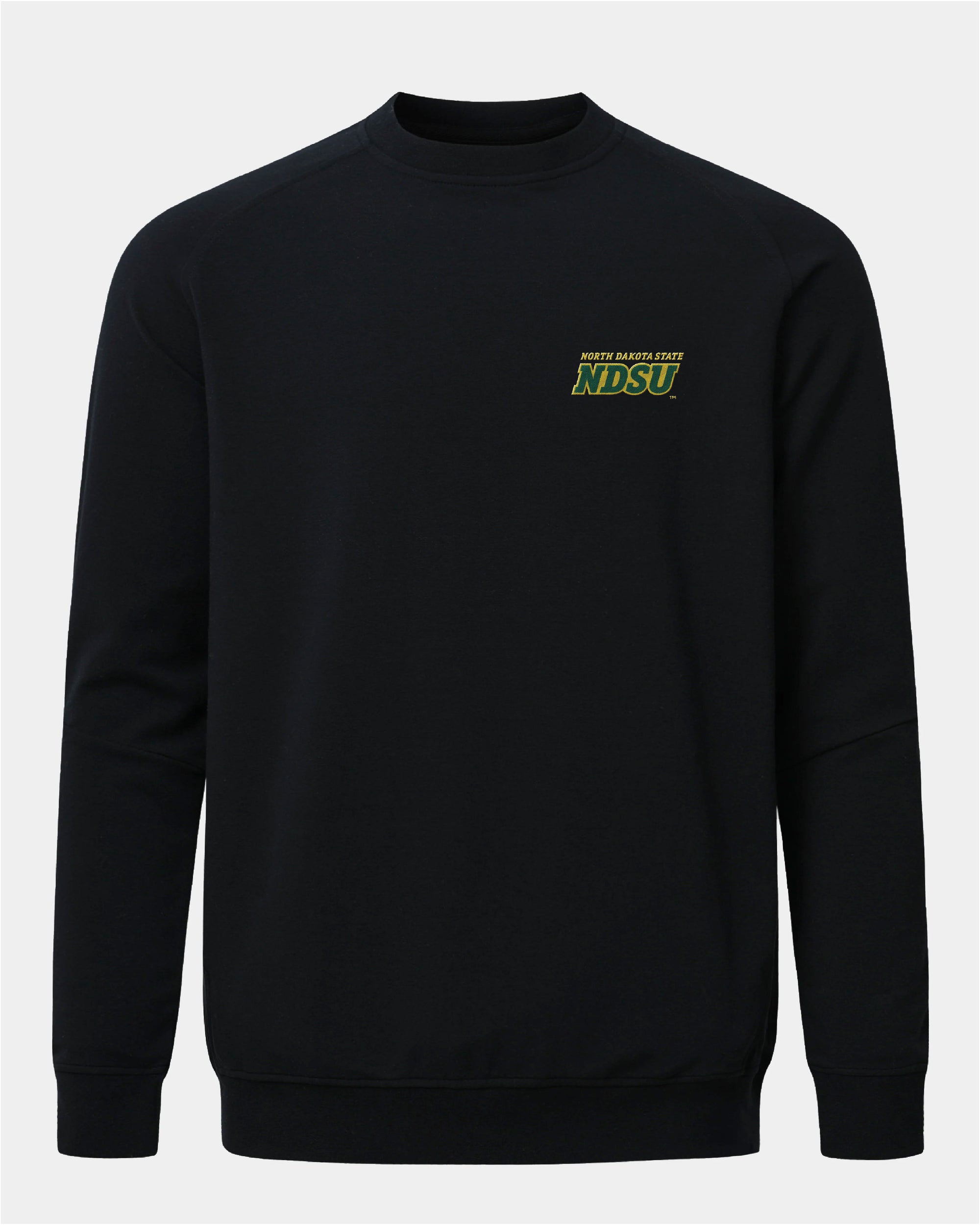 North Dakota State Meridian Black Crewneck