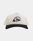 SUU Cream Black Cord Brim Fade Hat