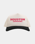 University of Houston Cream Black Cord Brim Fade Hat