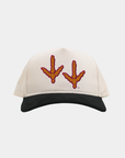 VT Cream Black Cord Brim Fade Hat