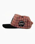 Unstructured Hat Plaid Flannel UofU