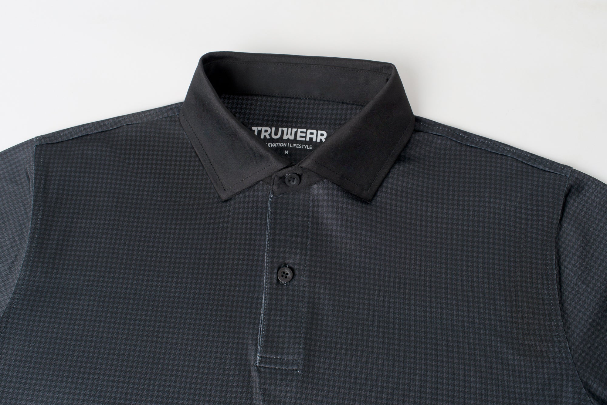 Elevation Black Houndstooth