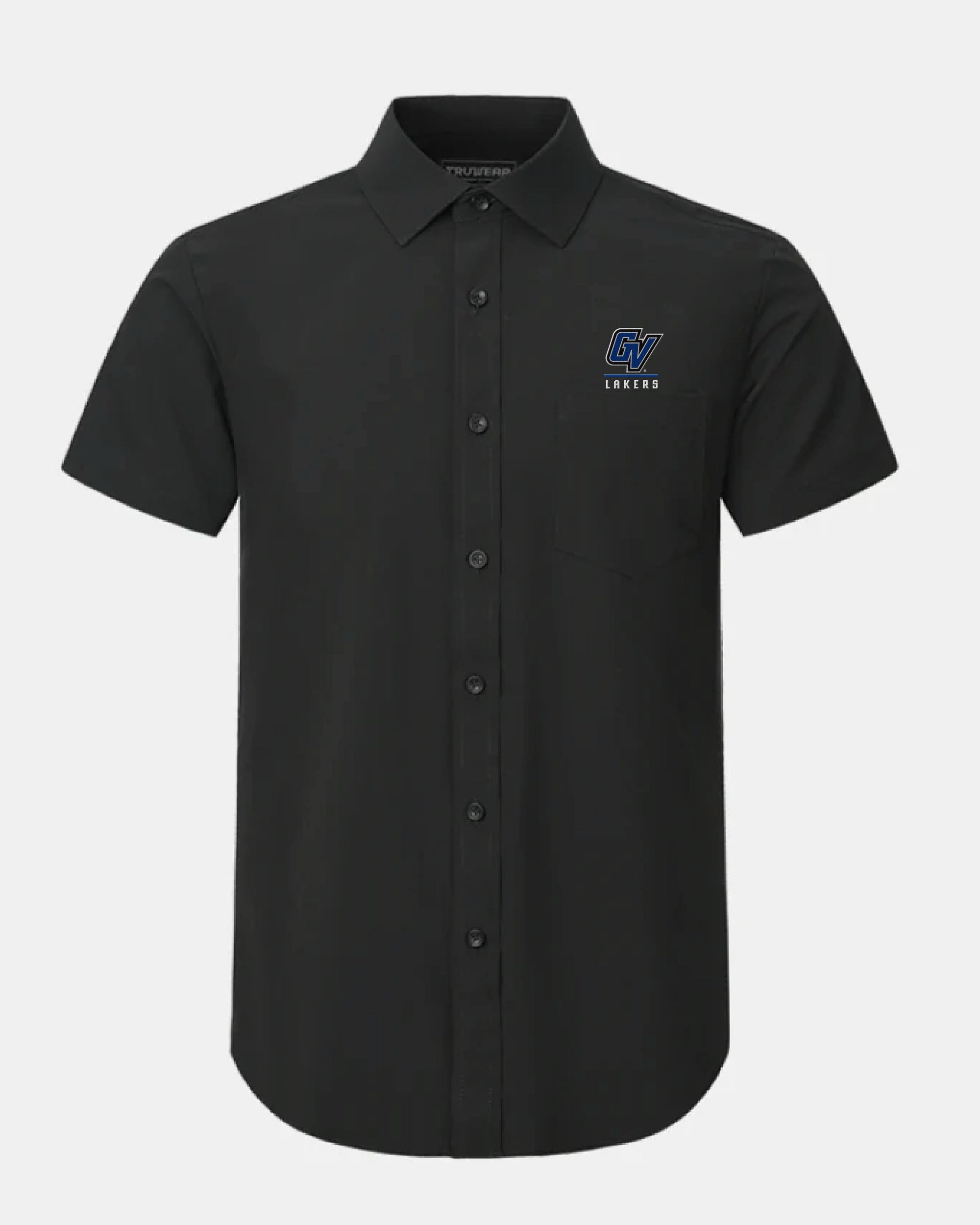 GVSU Phenom Classic Black Short Sleeve Dress Shirt