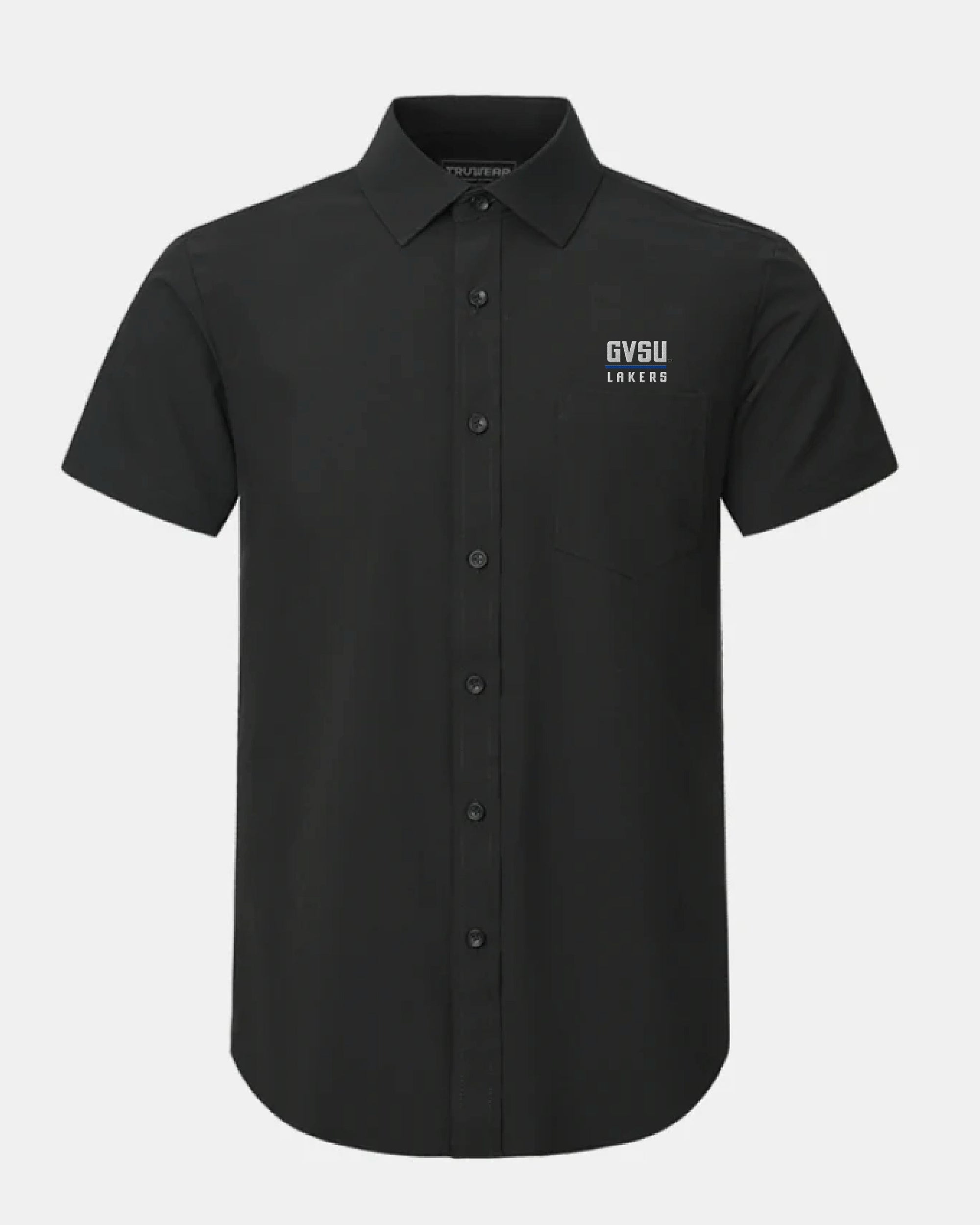 GVSU Phenom Classic Black Short Sleeve Dress Shirt