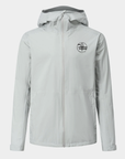 Ferris State Voyage Rain Jacket Light Grey