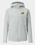 Ferris State Voyage Rain Jacket Light Grey