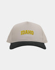 University of Idaho Cream Black Cord Brim Fade Hat