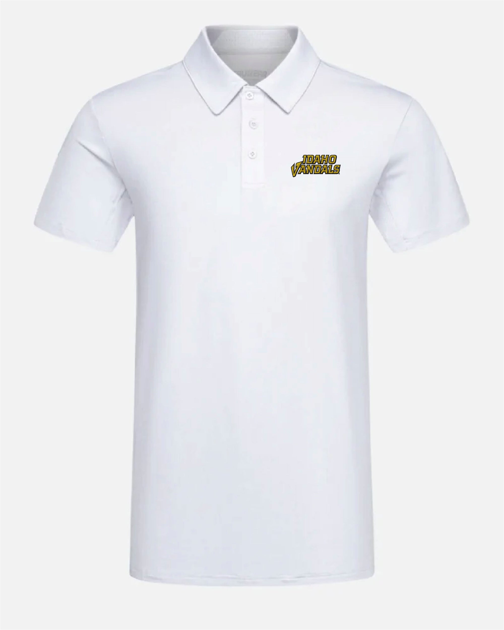 University of Idaho Crest 2.0 Light Grey Polo