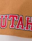 UofU Fade Hat Tan Red UofU