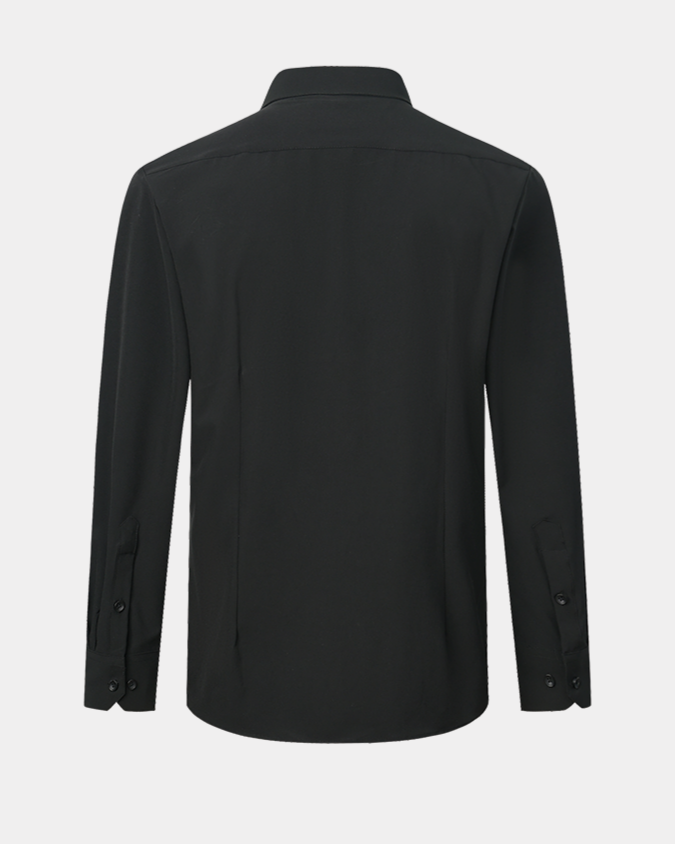 Phenom Professional Black Dress Shirt Sleek and Sophisticated Design | TRUWEAR Standard / M Phenom Professional Black Dress Shirt Sleek and Sophisticated Design | TRUWEAR Standard / M