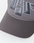 Utah State Fade Hat Grey Old USU