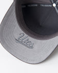 UofU Fade Hat Grey Round UofU