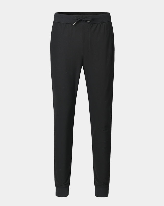 black jogger dress pants Men's Soft Stretch Jogger Pants