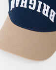 BYU Fade Hat Navy Tan Reversed Brigham
