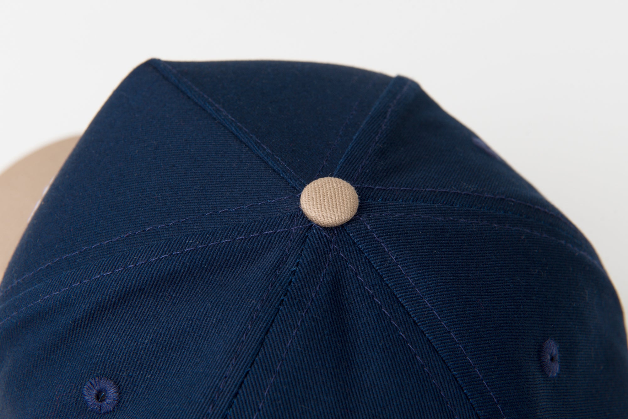 BYU Fade Hat Navy Tan Reversed Brigham