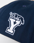 BYU Fade Hat Navy Tan Reversed Brigham